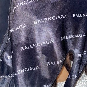 Black Balenciaga Durag